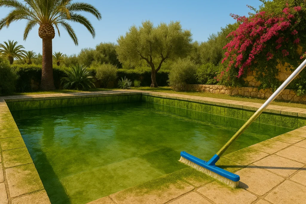 imagen articulo Cómo eliminar algas en tu piscina de forma definitiva